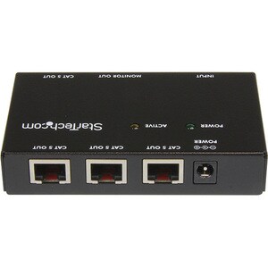 StarTech.com VGA Over CAT5 Video Extender - VGA Extender - 150m (450 ft.) - 4-Port - 1 Input Device - 150 m Range - 4 x Ne
