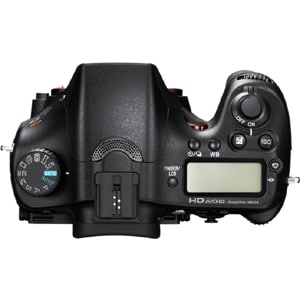 Sony alpha SLT-A77 24.3 Megapixel 3D Digital SLT Camera Body Only - Black - Exmor APS HD CMOS sensor Sensor - Autofocus - 