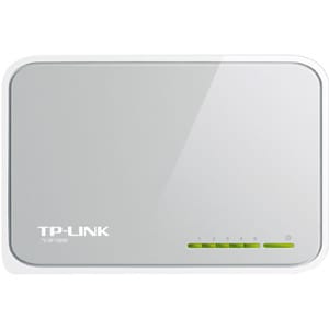 TP-Link TL-SF1005D 5 Ports Ethernet Switch - Fast Ethernet - 10/100Base-TX - 2 Layer Supported - Twisted Pair - Desktop