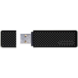 Transcend JetFlash 780 8 GB USB 3.0 Flash Drive - Black - 100 MB/s Read Speed - 20 MB/s Write Speed - Lifetime Warranty
