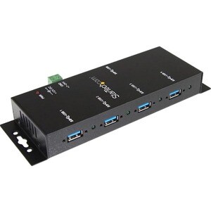 StarTech.com Montierbarer 4 Port Industrieller USB 3.0 SuperSpeed Hub - 4 Total USB Port(s) - 4 USB 3.0 Port(s) - PC