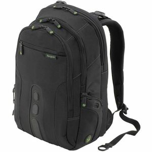 Targus EcoSpruce TBB013EU Carrying Case (Backpack) for 39.6 cm (15.6") Notebook, Business Card - Black - Water Resistant B
