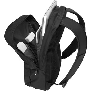 Incase Carrying Case (Backpack) for 38.1 cm (15") Apple iPad Notebook - Black - Nylon Body - Faux Fur, Plush Interior Mate