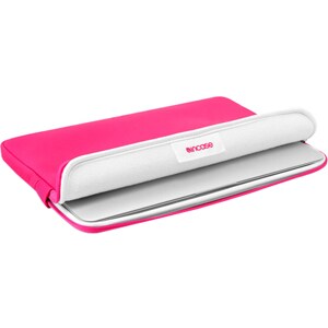 Incase Carrying Case (Sleeve) for 27.9 cm (11") Notebook - Pop Pink - Neoprene Body - Faux Fur Interior Material - Texture