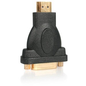 StarTech.com HDMI® auf DVI-D Kabeladapter - DVI-D (25 pin) zu HDMI (19 pin) Stecker/Buchse - Golden Anschluss - Schwarz