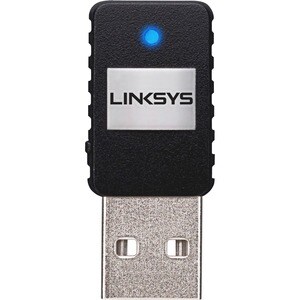 Linksys AE6000 IEEE 802.11ac Wi-Fi Adapter for Desktop Computer, Notebook - USB - 430 Mbit/s - 2.40 GHz ISM - 5 GHz UNII -