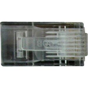 StarTech.com Connettore modulare a treccia RJ45 Cat5e - Confezione da 50 - Traslucida