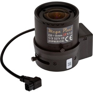 AXIS - 2.80 mm to 8 mmf/1.2 - Varifocal Lens for CS Mount - Designed for Surveillance Camera - 2.8x Optical Zoom
