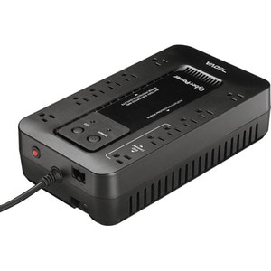 CyberPower EC750G Ecologic UPS Systems - 750VA/450W, 120 VAC, NEMA 5-15P, Compact, 12 Outlets, PowerPanel® Personal, $1000
