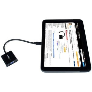 StarTech.com Adattatore convertitore Micro HDMI® a VGA per smartphone/ultrabook/tablet - 1920x1200 - Nero
