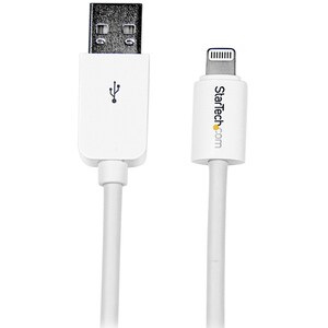 1M WHITE APPLE 8-PIN LIGHTNING TO USB CABLE IPHONE IPOD IPAD