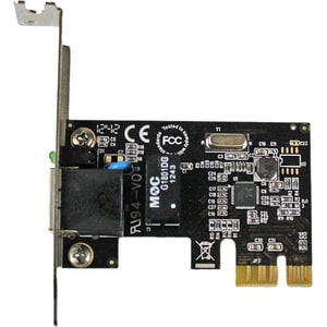 StarTech.com 1 Port PCI Express PCIe Gigabit NIC Server Adapter Network Card- Low Profile PCI Express Gigabit LAN Card - P