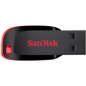 SanDisk Cruzer Blade SDCZ50-032G-B35 32 GB USB 2.0 Flash Drive - 15 MB/s Read Speed - 10 MB/s Write Speed