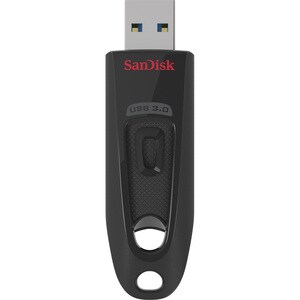 SanDisk Ultra 32 GB USB 3.0, USB 2.0 Flash-Laufwerk - Schwarz - 130 MB/s Read Speed - 5 Jahr(e) Garantie