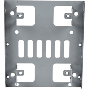 StarTech.com Dual 2,5" SATA Festplatten auf 3,5" Einbauschacht Halterung - 2,5" auf 3,5" Festplatten/ SSD Halterung - 2 x 