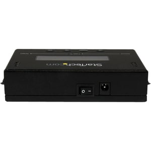 StarTech.com Duplicateur et Effaceur de Disque Dur Autonome 1:1, Cloneur et Effaceur de Disque SATA HDD/SSD, Écran LCD, Co