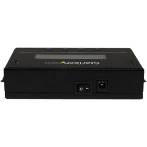 StarTech.com 1:1 Standalone Hard Drive Duplicator & Eraser, SATA HDD / SSD Disk Cloner / Copier / Wiper / Sanitizer, TAA C