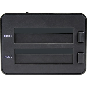 StarTech.com USB 3.0 SATA Hard Drive Duplicator & Eraser Dock - Standalone 2.5/3.5in HDD & SSD Eraser and Cloner - 2 x Dis