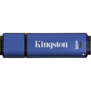 Kingston DataTraveler Vault Privacy 3.0 - 16 GB - USB 3.0 - 165 MB/s Read Speed - 22 MB/s Write Speed
