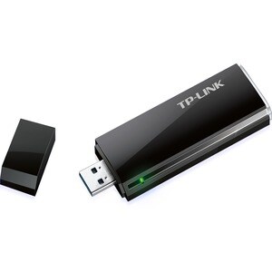 TP-Link IEEE 802.11ac Wi-Fi Adapter for Desktop Computer, Media Player, Notebook, Smart TV - USB - 1.27 Gbit/s - 2.40 GHz 