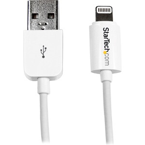StarTech.com Cavo connettore lungo Lightning a 8 pin Apple a USB per iPhone / iPod / iPad bianco da 3 m - Cable for iPhone