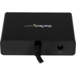 StarTech.com 3-Port Multi Monitor Adapter, Mini DisplayPort 1.2 to DP MST Hub, Video Splitter for Extended Desktop Mode, W