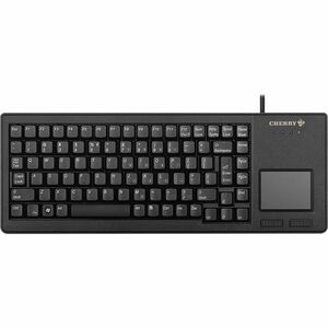 CHERRY G84-5500 Keyboard - Cable Connectivity - USB Interface - TouchPad - Black - 89 Key(s) - 2-button Mouse
