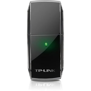 TP-Link Archer T2U IEEE 802.11ac Wi-Fi Adapter for Desktop Computer, Notebook - USB 2.0 - 600 Mbit/s - 2.40 GHz ISM - 5 GH