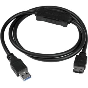 StarTech.com USB 3.0 to eSATA HDD / SSD / ODD Adapter Cable - 91cm (3 ft.)eSATA Hard Drive to USB 3.0 Adapter Cable - SATA