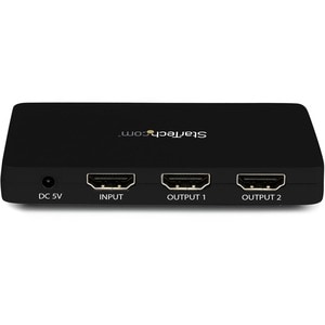 StarTech.com Sdoppiatore Splitter HDMI 4k @ 30hz 1x2 porte con custodia in alluminio - a 30 Hz - 3840 × 2160 - 1 x Ingress