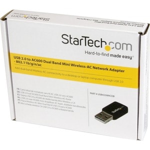 802.11AC USB 2.0 WIFI ADAPTER - AC600 USB WIRELESS CARD