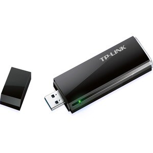 TP-Link IEEE 802.11ac Wi-Fi Adapter for Desktop Computer/Notebook/Media Player/Smart TV - USB - 1.27 Gbit/s - 2.40 GHz ISM