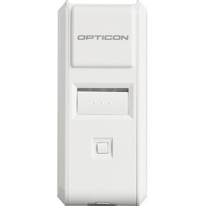 Dispositivo de mano Escaner de código de barras Opticon OPN-4000i - Blanco - Inalámbrico Conectividad - USB Cable Included
