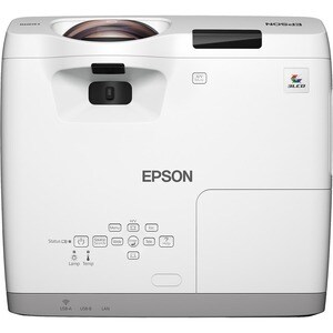 Epson EB-520 Short Throw LCD Projector - 4:3 - 1024 x 768 - 5000 Hour Normal Mode - 10000 Hour Economy Mode - XGA - 16,000