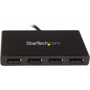 StarTech.com 4 Port Multi Monitor Adapter - Mini DisplayPort auf DisplayPort MST Hub - 4x 1080p - Video Splitter - 30 Hz b