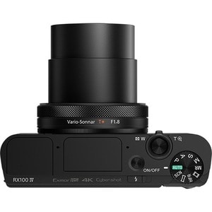 Sony Cyber-shot RX100 IV 20.1 Megapixel Bridge Camera - Black - 1" Sensor - Autofocus - 3"LCD - 2.9x Optical Zoom - 3.8x D