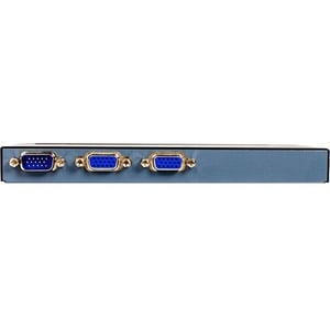 StarTech.com Signal Splitter - Steel - Black - TAA Compliant - 2048 x 1536 - 350 MHz Maximum Video Bandwidth - 65 m Maximu