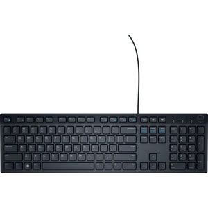 Dell KB216 Tastatur - Kabel Konnektivität - USB Schnittstelle - Deutsch - QWERTZ Layout - Schwarz - Desktop Computer, Note