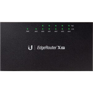 Ubiquiti Advanced Gigabit Ethernet Router - 5 Ports - PoE Ports - 1 - Gigabit Ethernet - Desktop