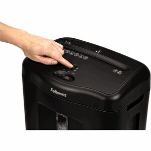 Fellowes Powershred® 11C Cross-Cut Shredder - Non-continuous Shredder - Cross Cut - 11 Per Pass - for shredding Paper, Cre