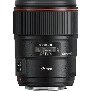 Canon - 35 mmf/1.4 - Fixed Lens for Canon EF - Designed for Digital Camera - 72 mm Attachment - 0.21x Magnification
