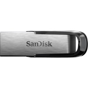 SanDisk Ultra Flair 64 GB USB 3.0 Flash Drive - Metallic