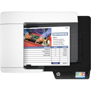 HP ScanJet Pro 4500 fn1 Flatbed Scanner - 1200 dpi Optical - 24-bit Color - 8-bit Grayscale - 30 ppm (Mono) - 30 ppm (Colo