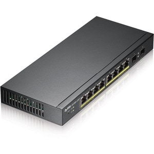 ZYXEL 8-Port GbE Smart Managed PoE Switch with GbE Uplink - 8 Ports - Manageable - Gigabit Ethernet - 1000Base-X, 10/100/1