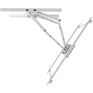 Kanto PDX650W Wall Mount for TV - White - 1 Display(s) Supported - 75" Screen Support - 125 lb Load Capacity - 600 x 400, 
