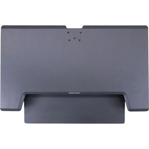 Ergotron WorkFit-TL, Sit-Stand Desktop Workstation - TAA Compliant Version - Dark Gray Rectangle Top - 40 lb Capacity - He