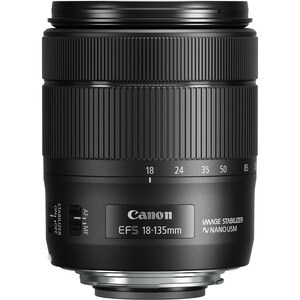 Canon - 18 mm to 135 mmf/5.6 - Standard Zoom Lens for Canon EF-S - Designed for Digital Camera - 67 mm Attachment - 0.28x 