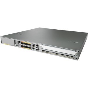 Cisco ASR 1000 ASR 1001-X Router - Recondicionado - Porta de gestão - 9 - Ethernet de 10 Gigabit - Montável sobre rack