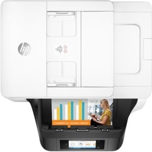 Stampante multifunzione a getto di inchiostro HP Officejet Pro 8730 Wireless - Colore - Fotocopiatrice/Fax/Stampante/Scann