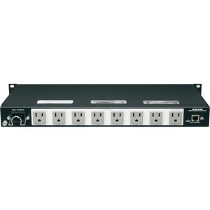 Middle Atlantic RackLink Select RLNK-915R 9-Outlet PDU - Basic - NEMA 5-15P - 9 x AC Power - Network (RJ-45) - Horizontal 